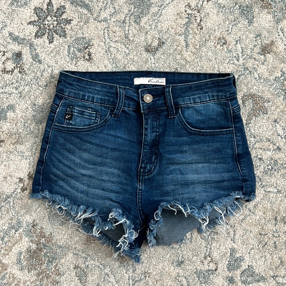Kancan denim shorts